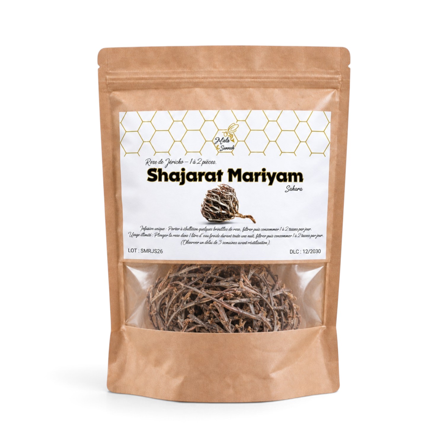 Rose de Jéricho - Shajarat Mariyam - Lot de 3 fleurs