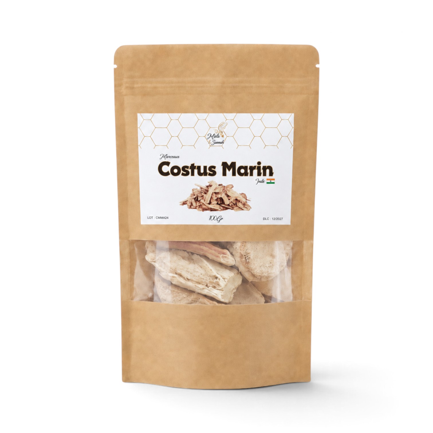 Morceaux de costus marin – 100gr