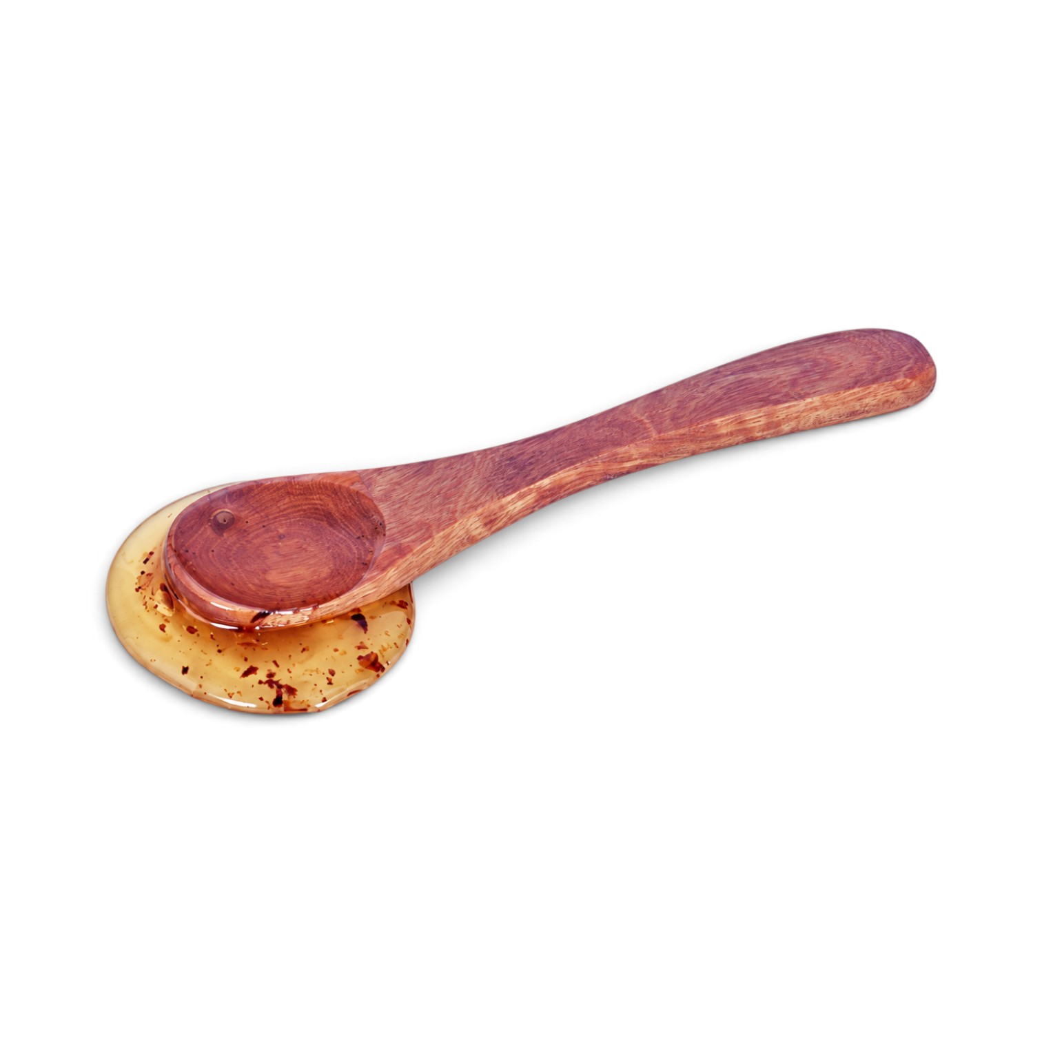 Cuillère en bois d’olivier de Tunisie - Miel épais