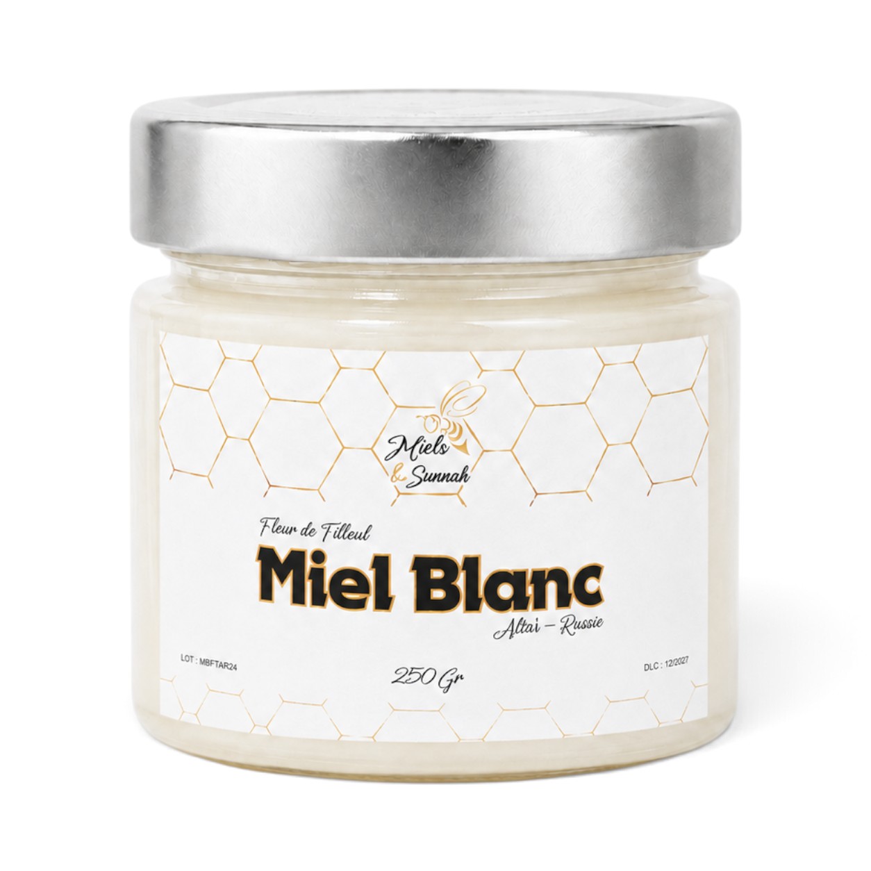 Miel de Tilleul – Blanc de Russie – 250g