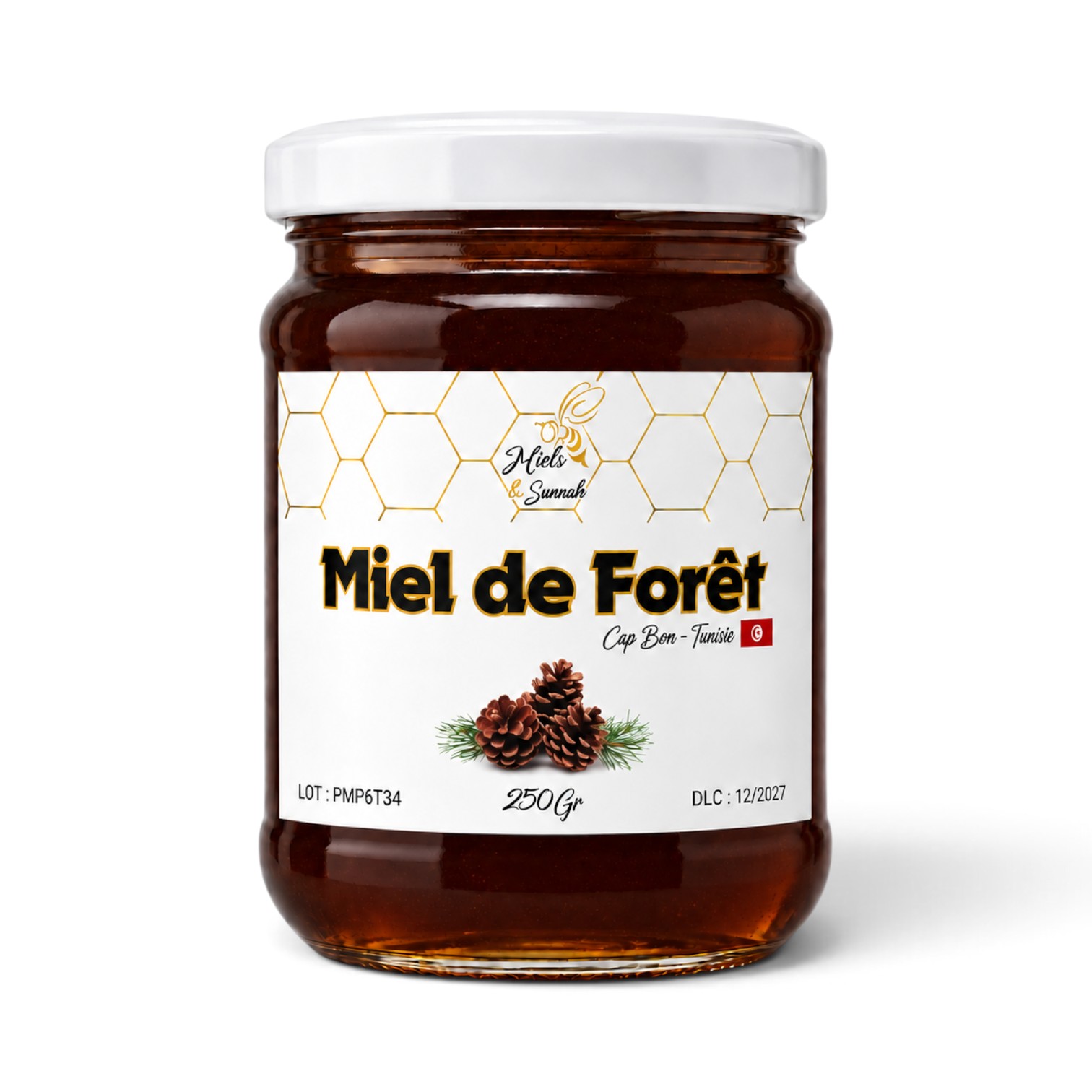 Miel de Forêt du Cap-Bon – Tunisie – 250g