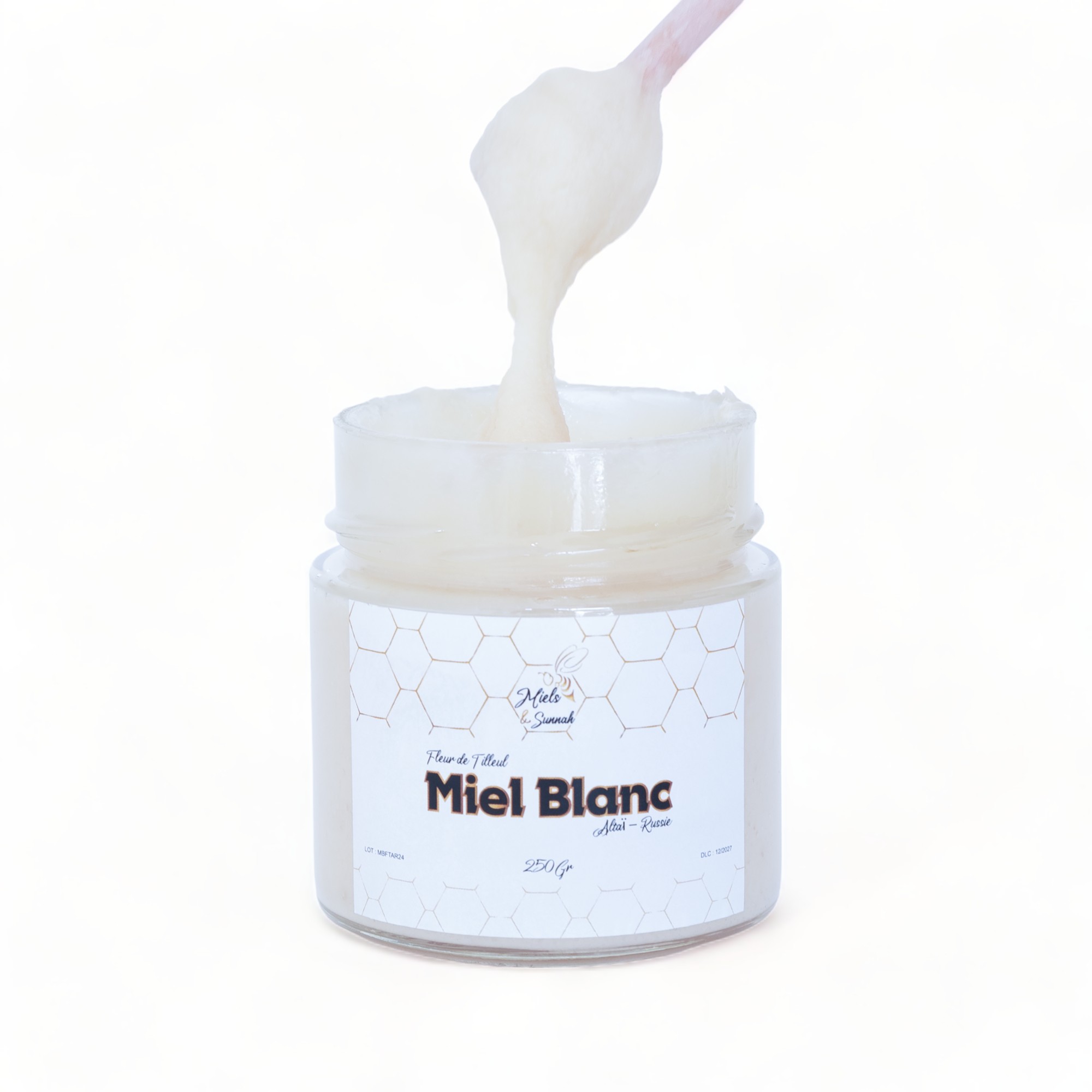 Blanc de Russie – Miel de fleur de tilleul - 250gr – Image 2