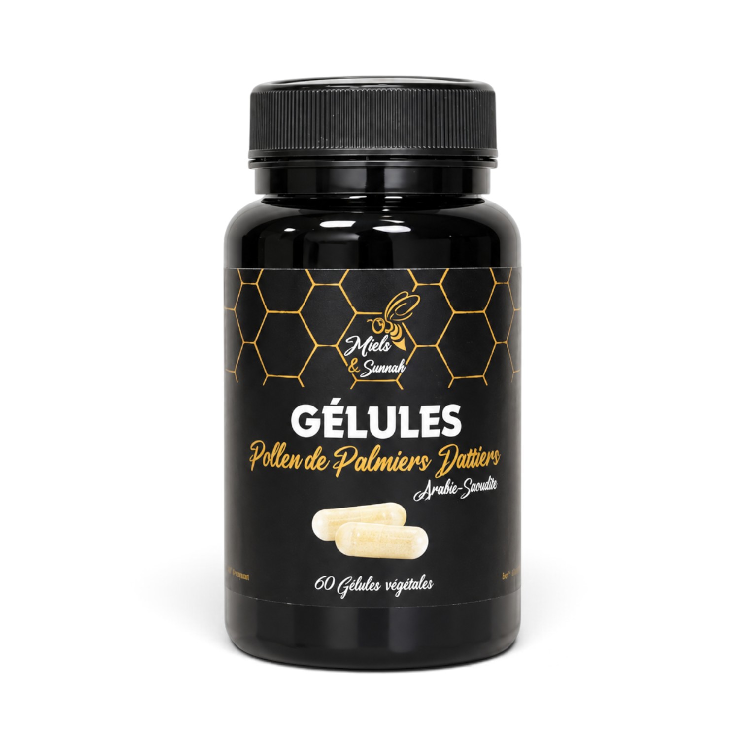 Gélules de pollen de palmiers dattiers d'Arabie Saoudite - (Végétales)