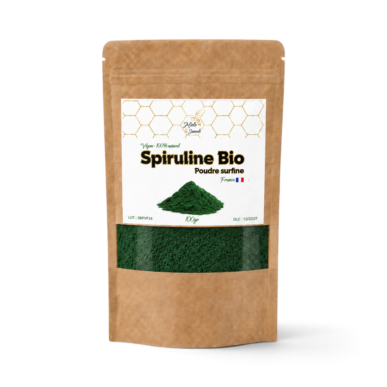 Spiruline Bio & Végan - Poudre - 100gr