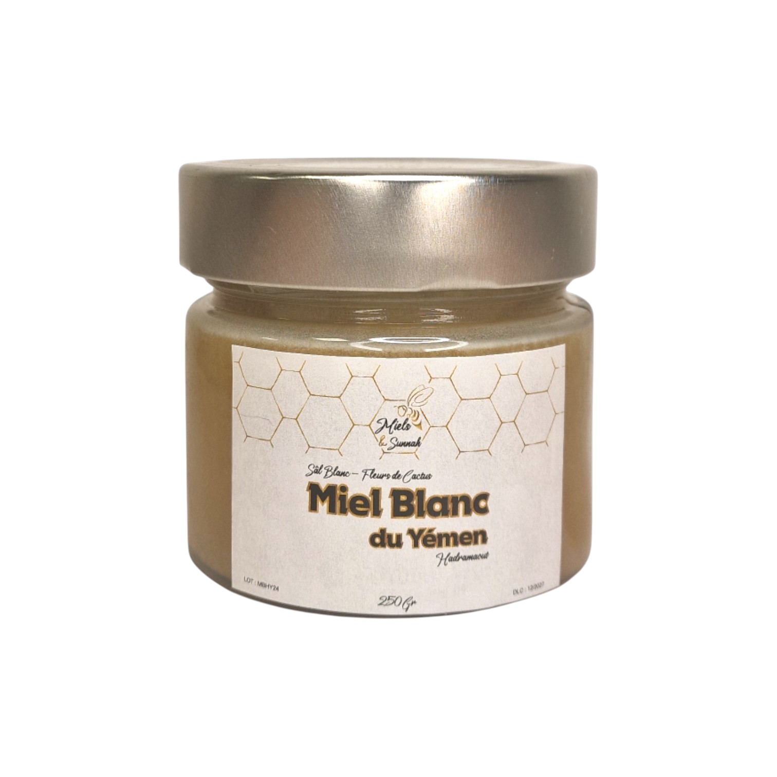 Blanc du Yémen – Miel de fleur de cactus - 250gr