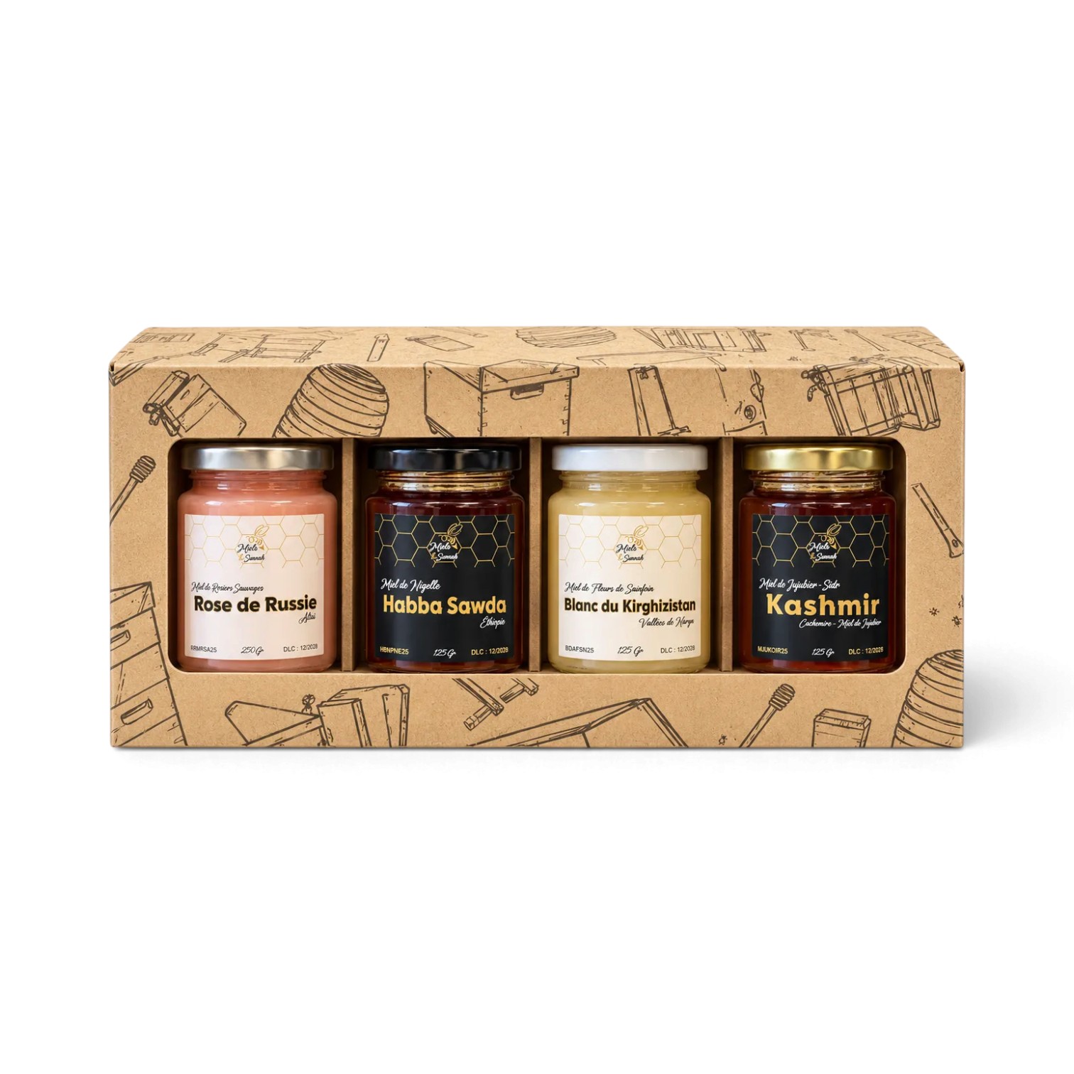 coffret de miels du monde