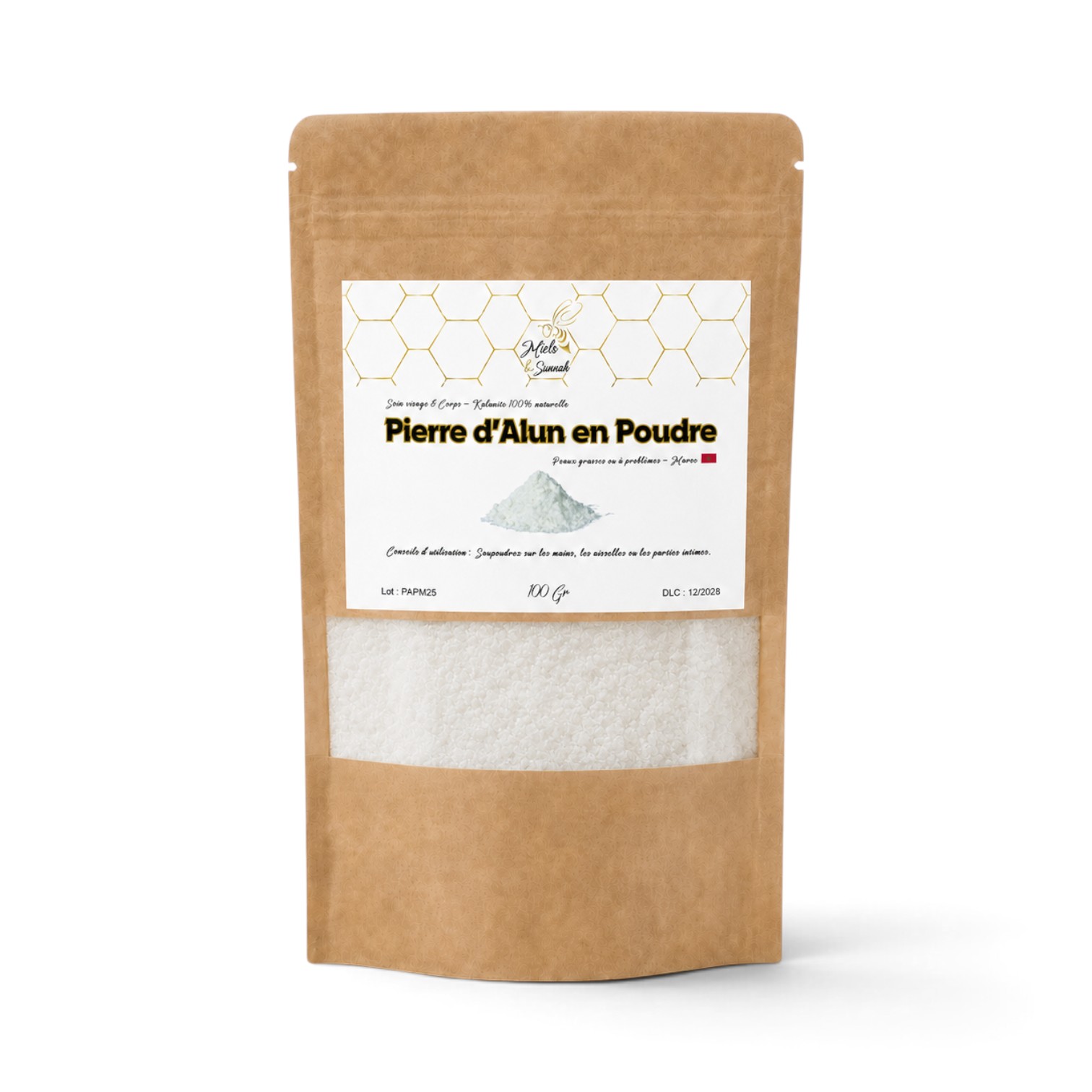 Pierre d'Alun en Poudre - 100gr