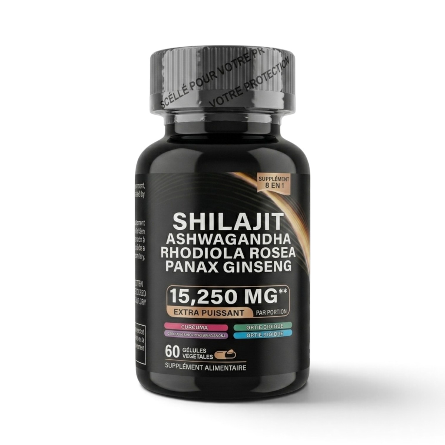 Complément alimentaire 8 en 1 - 60 capsules végétales