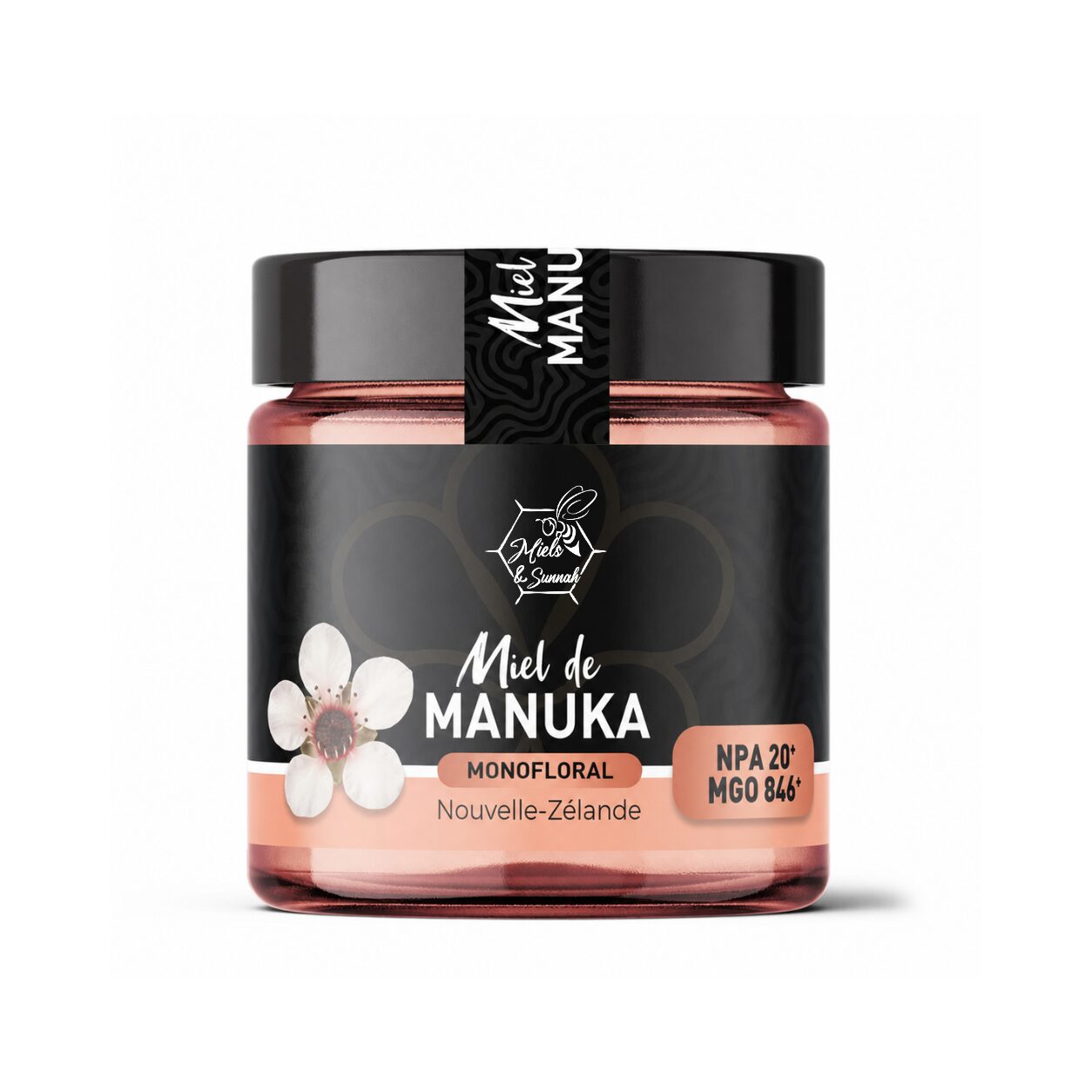 Miel de Manuka UMF™ 20+ – MGO 846 – Nouvelle-Zélande