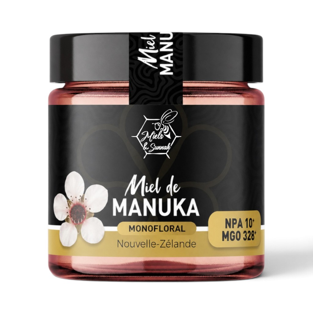 Miel de Manuka UMF™ 10+ – MGO 328 – Nouvelle-Zélande - 250gr