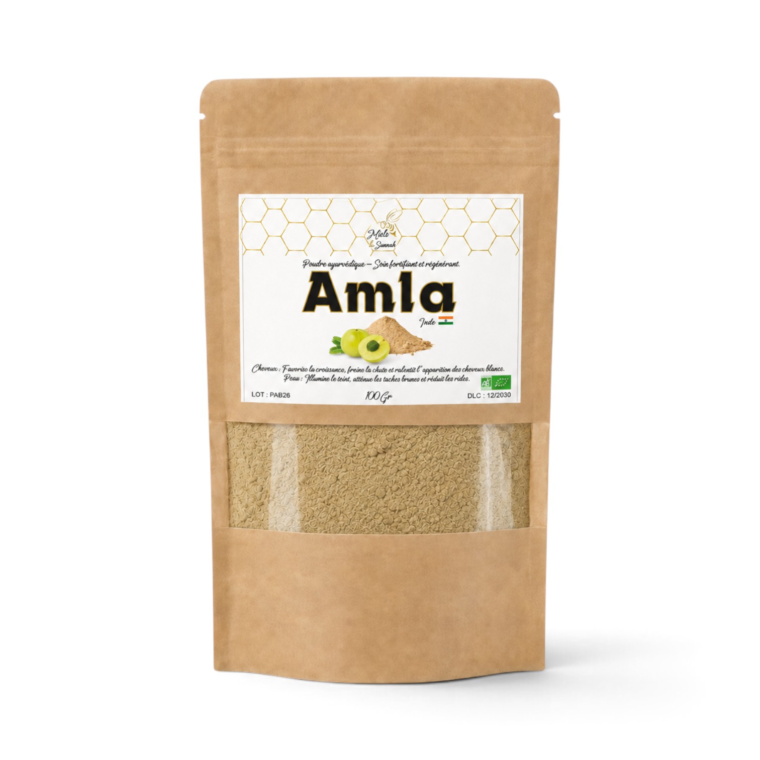 Amla en poudre - Soin Cheveux & Corps - 100gr