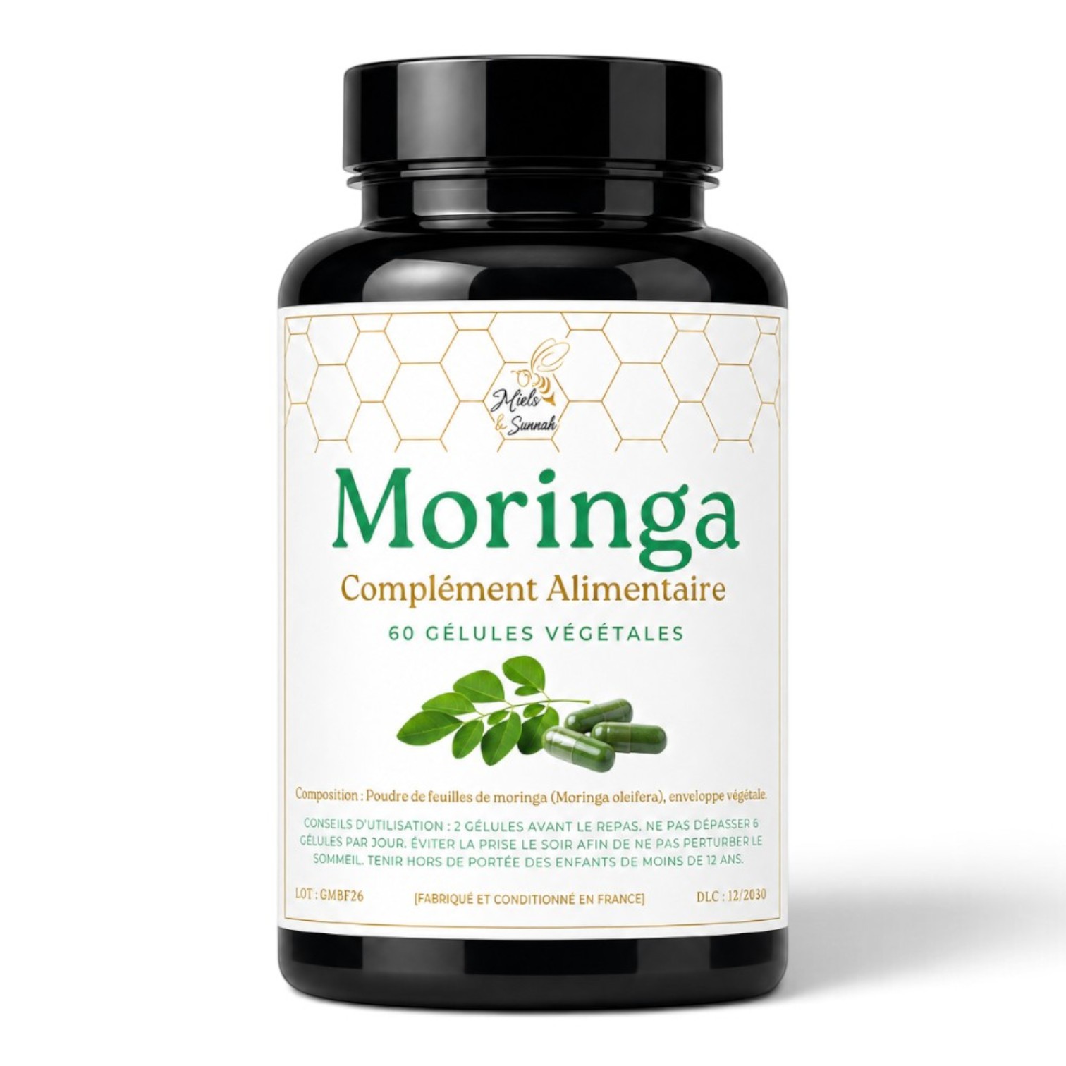 Gélules de Moringa Bio de France