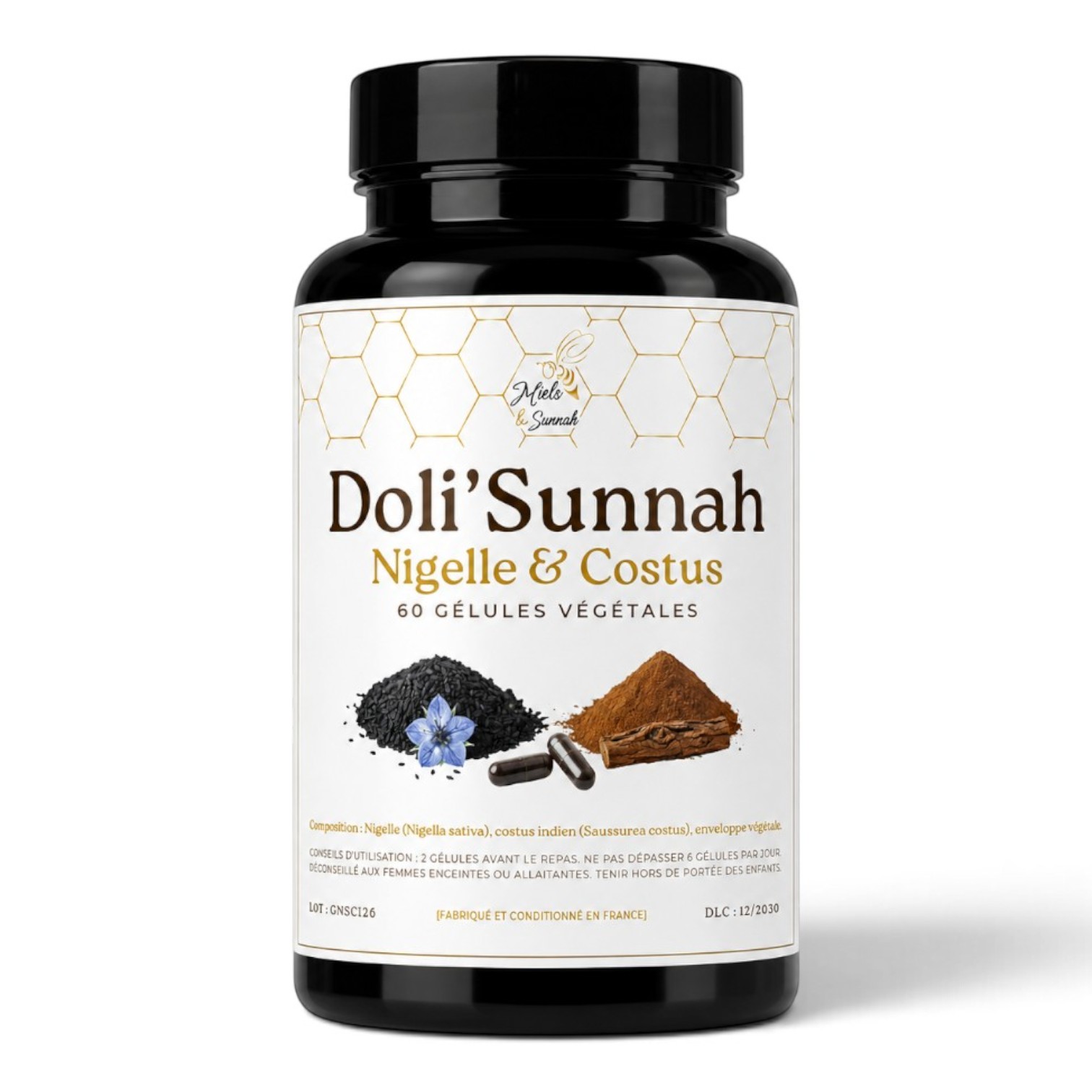 Doli'Sunnah – Gélules de nigelle et costus indien