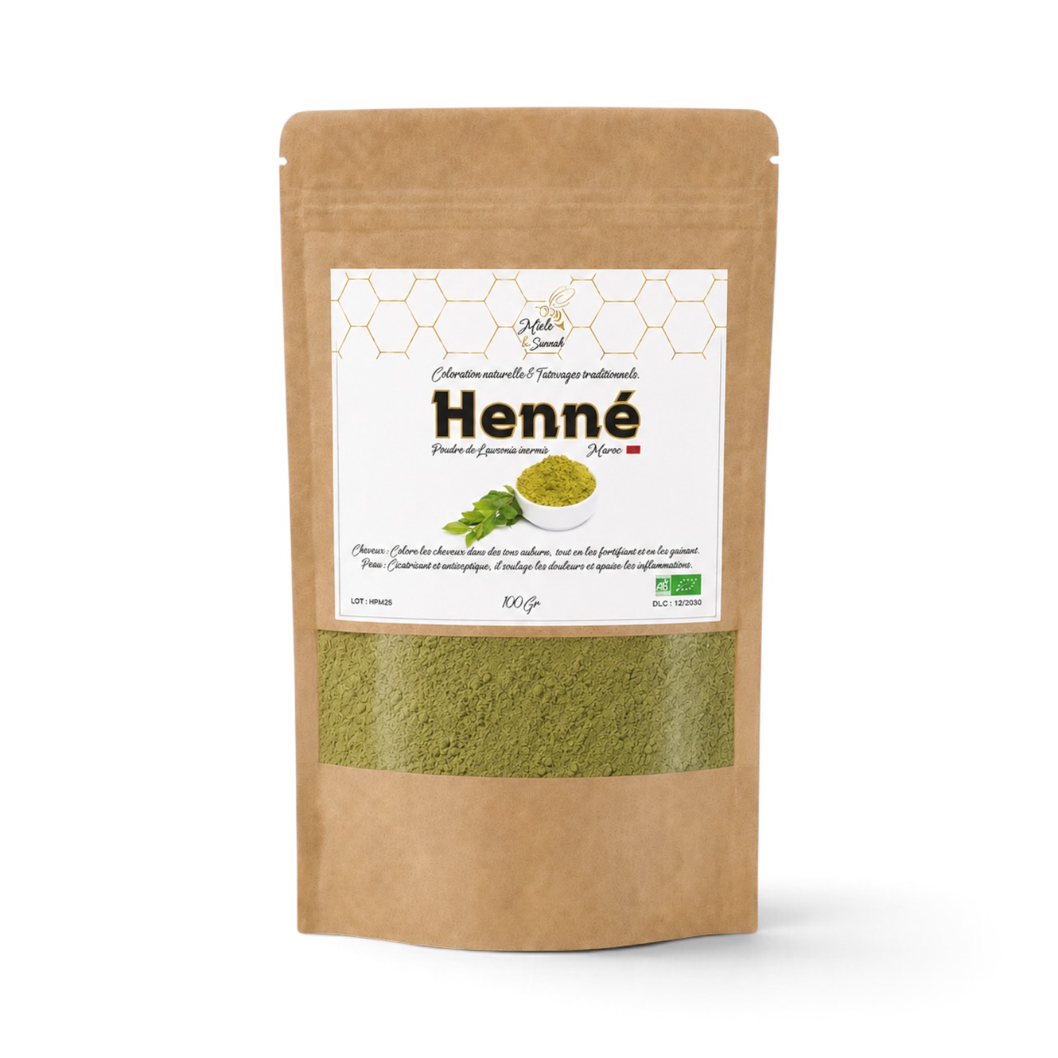 Henné - Coloration & Tatouage - 100gr