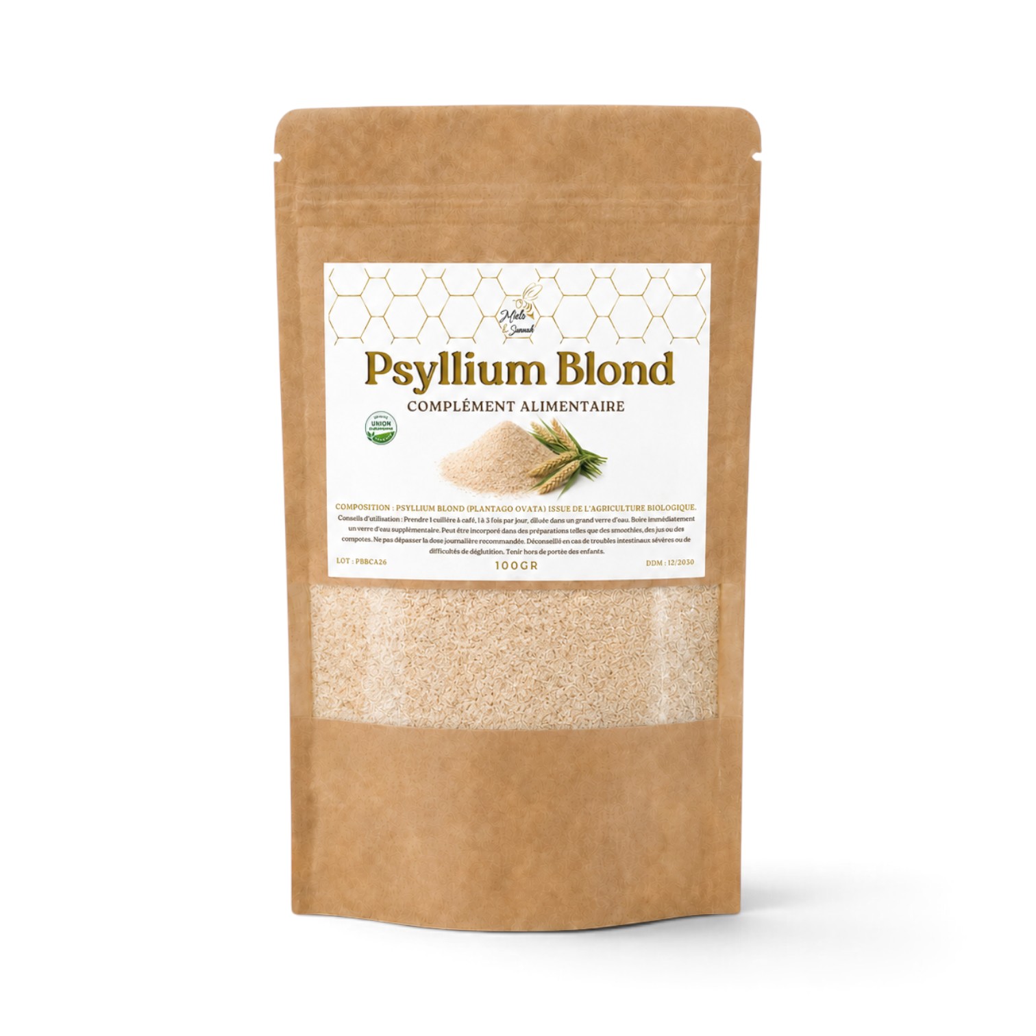Psyllium blond Bio - 100g